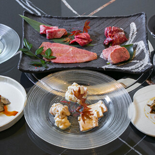 鐵板燒套餐（需預約）◆在鐵板燒上享用優質日本牛肉