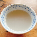 Kutsuki Asahiya - 蕎麦湯は自分たちで湯呑みに入れました( ^ω^ )