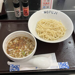 らーめん つけ麺 ノフジ - 魚介醤油つけ麺　秋の北海道物産大会にて