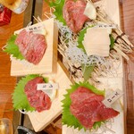 日本の酒と馬の肉 ウマ◯ - 