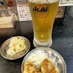 Kaminari Saketen - ちょい飲みセット　５００円