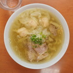 日陰 - 海老ワンタンメン