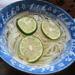 ここちカフェむすびの - 【すだちそうめん】