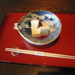 天川茶寮 柿千 - （伍の膳）梅豆腐