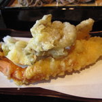 天川茶寮 柿千 - （伍の膳）海老天婦羅