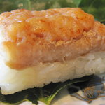 （伍の膳）柿の葉すし（鮭→鱧に変更）