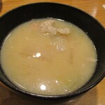 とんかつ 檍 - とん汁♪