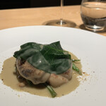 マンサルヴァ - 悶絶の温前菜。ぷっくり牡蠣が隠れています♪