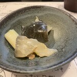 山猫軒 - スッポンの甲羅と葱の酢味噌合え