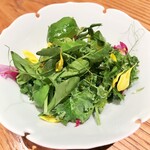 天麩羅 巽 - 牧島さんの花サラダ