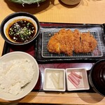 新宿さぼてん - ロースかつ御膳