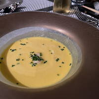 ルアン 鮒鶴京都鴨川リゾート - 冷製のカボチャスープ