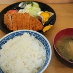 みやじま - ランチのとんかつ