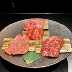 西麻布 焼肉 X - 但馬牛ハラミ　神戸牛フィレ　但馬玄カルビ