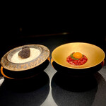 西麻布 焼肉 X - ユッケ　トリュフ