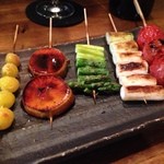 なごみや - トマトねぎアスパラ長芋銀杏！  