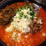 石焼らーめん - 裏メニュー、こってりラーメン激辛ver.