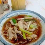 昇福亭食堂 - 肉そば