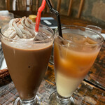 プー横丁 - アイスココア ミルクティ（アイス）