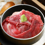 Kuroge Wagyu beef Kamameshi (rice cooked in a pot)