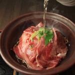 Kuroge Wagyu beef soup chazuke