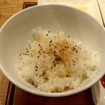 焼肉ライク - ごはんにふりかけをかけました (2022.09.27)