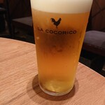ラ ココリコ - プラス350円（+税）でビール等アルコールに