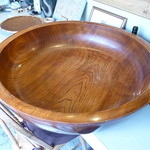 シロクマ食堂 - こね鉢（２尺３寸・栓の木）