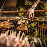 力丸 法善寺横丁 炉ばた焼 水かけ茶屋 - 