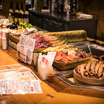 力丸 法善寺横丁 炉ばた焼 水かけ茶屋 - 