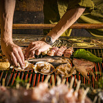 力丸 法善寺横丁 炉ばた焼 水かけ茶屋 - 