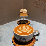 Petika sukemasacoffee - 『Pudding¥600』 『Cafe latte¥600』