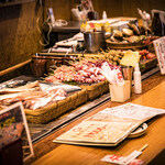 力丸 法善寺横丁 炉ばた焼 水かけ茶屋 - 