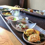 まさら庵TAKUMI - 前菜プレート