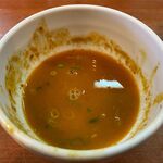 麺屋 高橋 - スープ割り