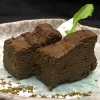 近江焙じ茶のガトーショコラ