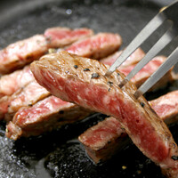 近江牛肩ロースの鉄板焼きステーキ 150ｇ