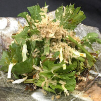 ミニセロリとキャベツのおかかポン酢和え