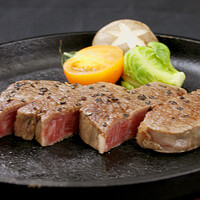 近江牛テンダーロインの鉄板焼きステーキ 150ｇ