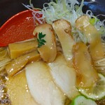 焼きあご塩らー麺 たかはし - 『松茸と焼きあごらー麺【1,480円】』
