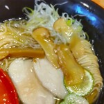 Yaki Ago Shio Ramen Takahashi - 松茸と焼きあごらー麺