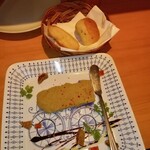 ワイン屋バフェット - 宮崎鶏の白レバーのテリーヌ