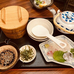郷土料理 五志喜 - 鯛茶漬け(宇和島スタイル)