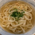 めん処 岡山 - かけうどん380円＋大盛130円