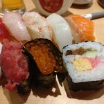 Sushi Masa - ランチにぎり（右）アップ！