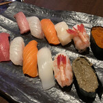 Sushi Ba - 寿司Aセット、Bセット