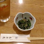 Ginza Choujuan - 蕎麦茶わりにお通し