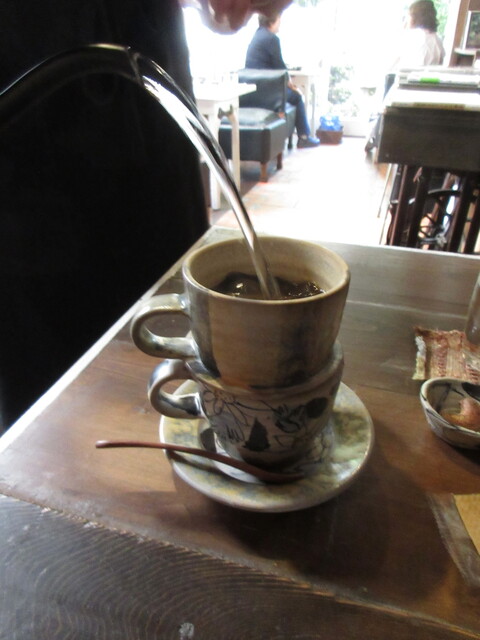 昭和9年築の旧梅津商店の中にある隠れ家カフェ♪　十字街の散策ついでに♪ : 箱庭カフェの写真