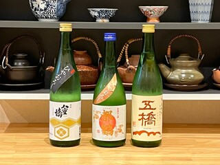 Watokoro Numaya - おすすめの秋酒、ひやおろし入荷しました！丸みがあり、まろやかな旨みを楽しめる「ひやおろし」。秋の食材にぴったりです！
                        松茸の土瓶蒸し、炙り〆さんま等、ひやおろしに合わせたお料理を用意してお待ちしております。