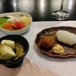 三笠鮨 - 白烏賊と酒の肴たち